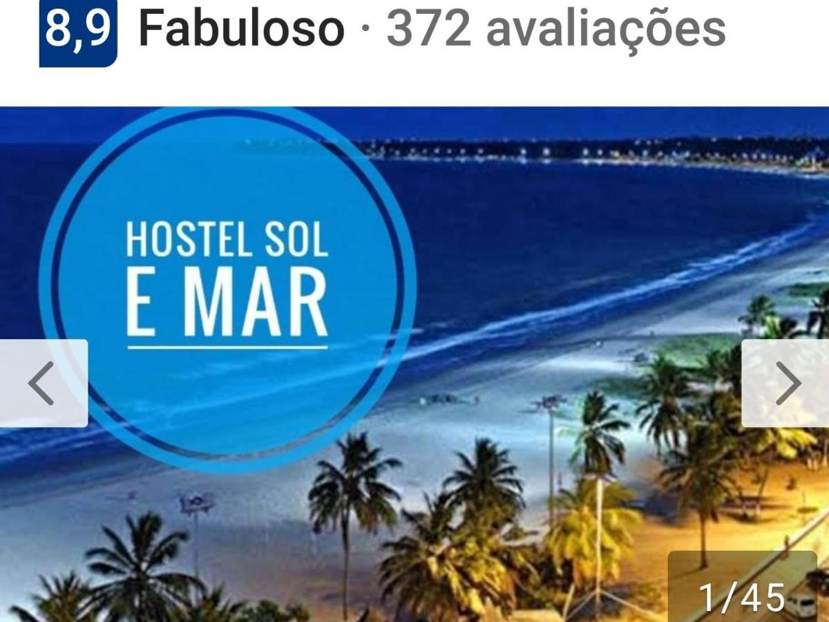 Hostel E Pousada Sol E Mar Жуан-Песоа Экстерьер фото