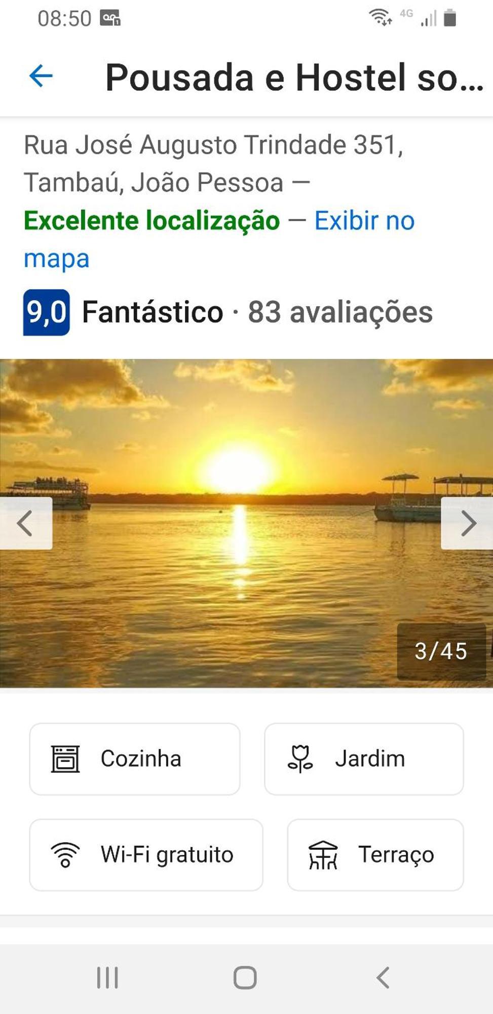 Hostel E Pousada Sol E Mar Жуан-Песоа Экстерьер фото